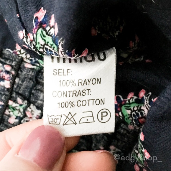 LF | Millau Crochet Trim Floral Crop Top - Picture 4 of 6